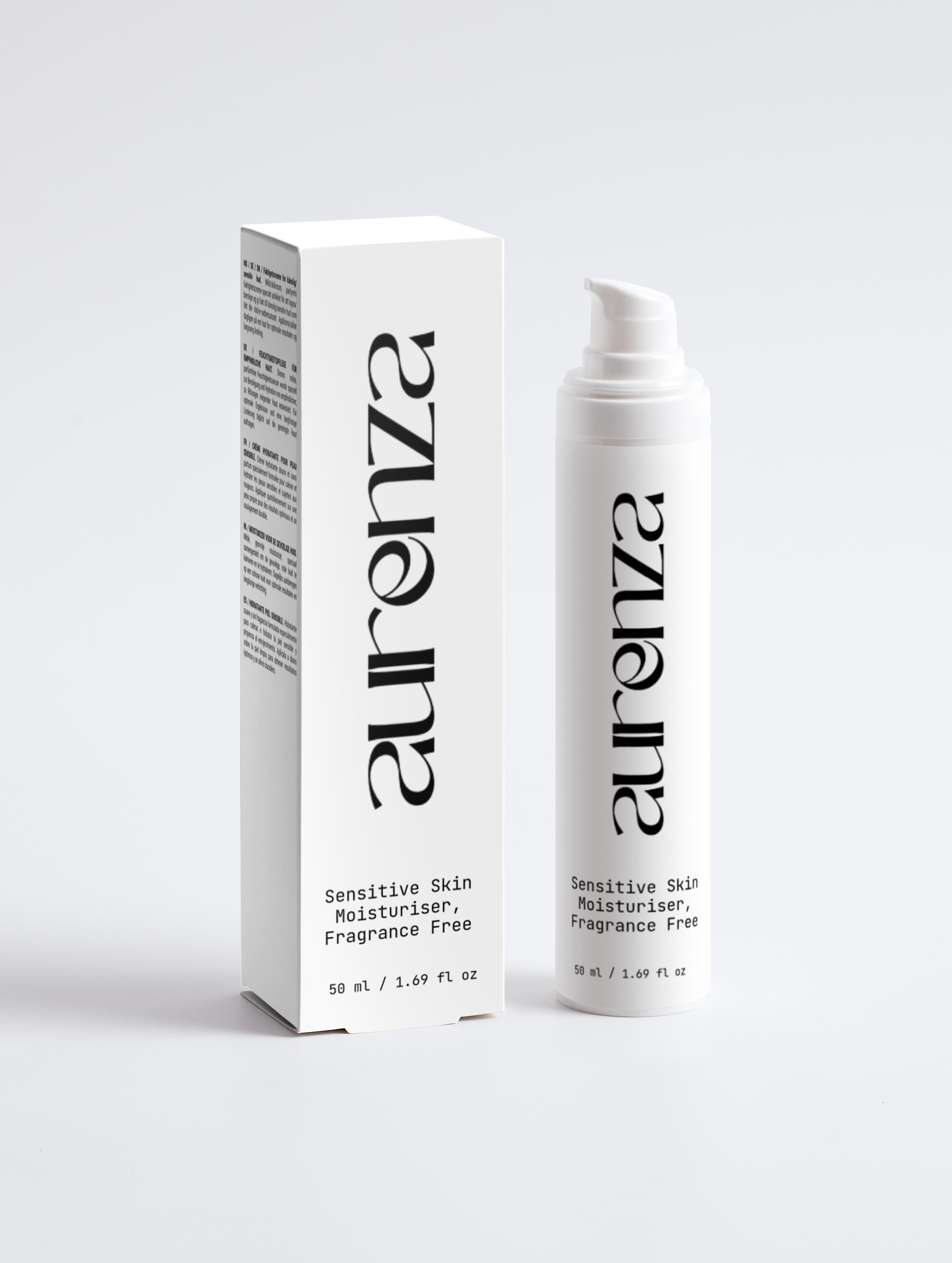 Sensitive Skin Moisturiser, Fragrance Free